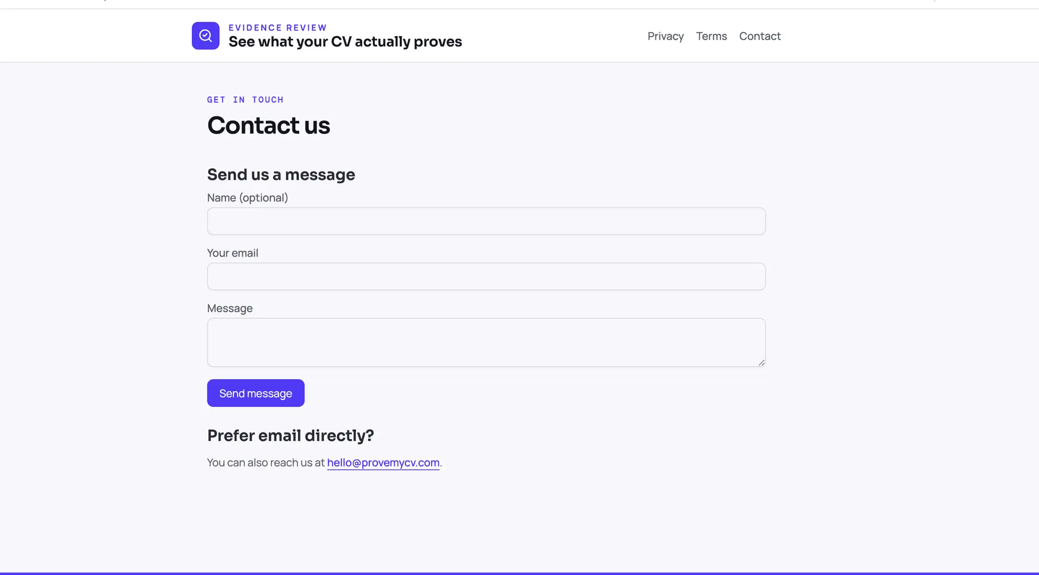 Screenshot 7 of ProveMyCV