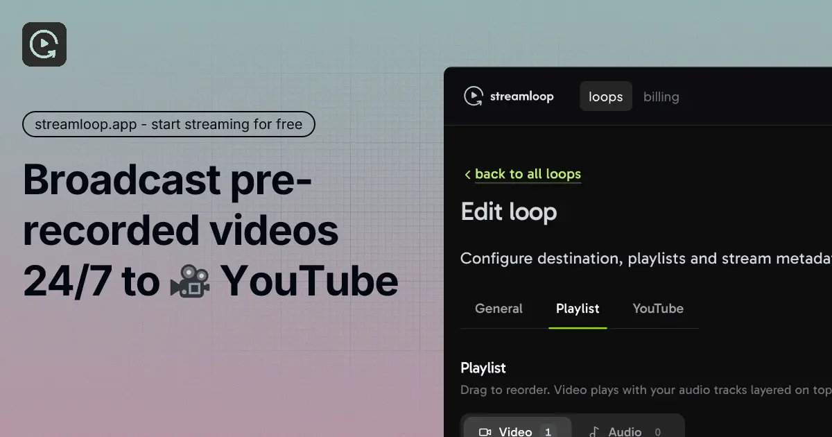 Screenshot 1 of Streamloop