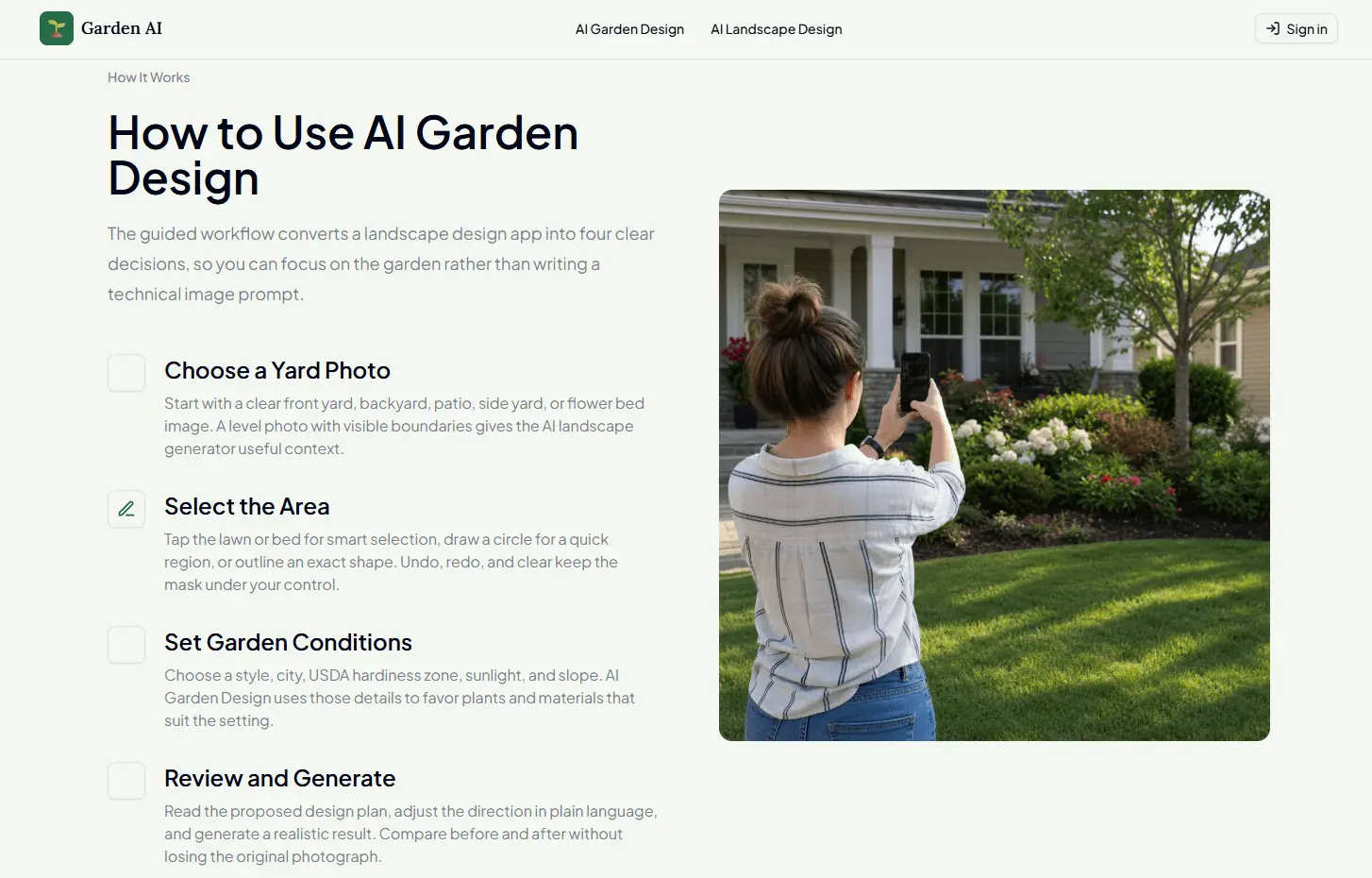 Screenshot 2 of AI Garden Design