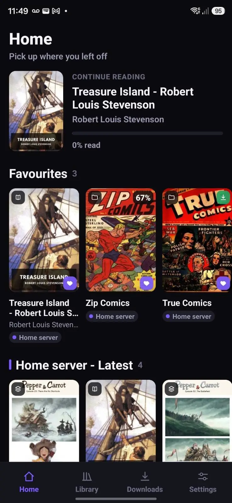 Screenshot 1 of OPDSy