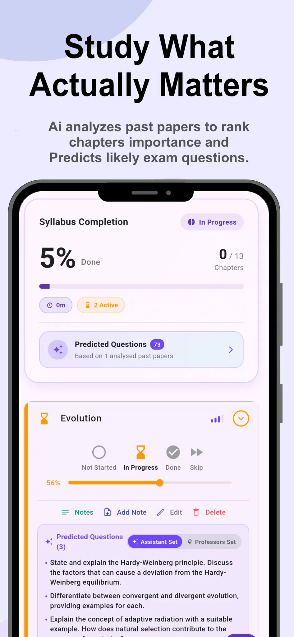Screenshot 4 of Poro: Exam Countdown & Study Planner