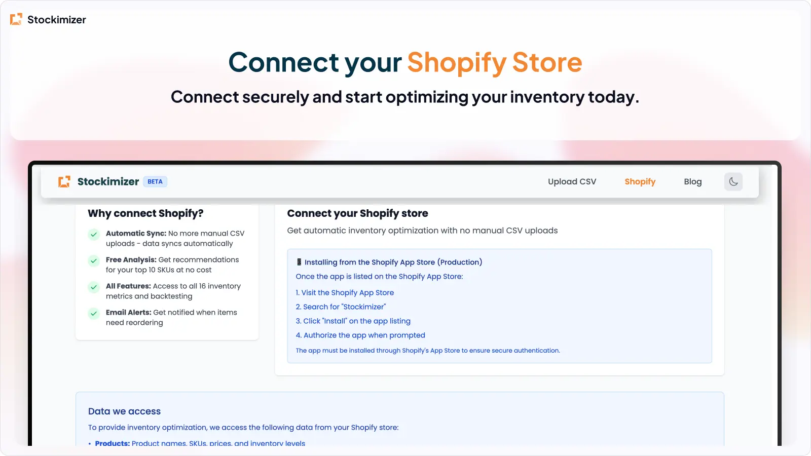 Screenshot 8 of Stockimizer