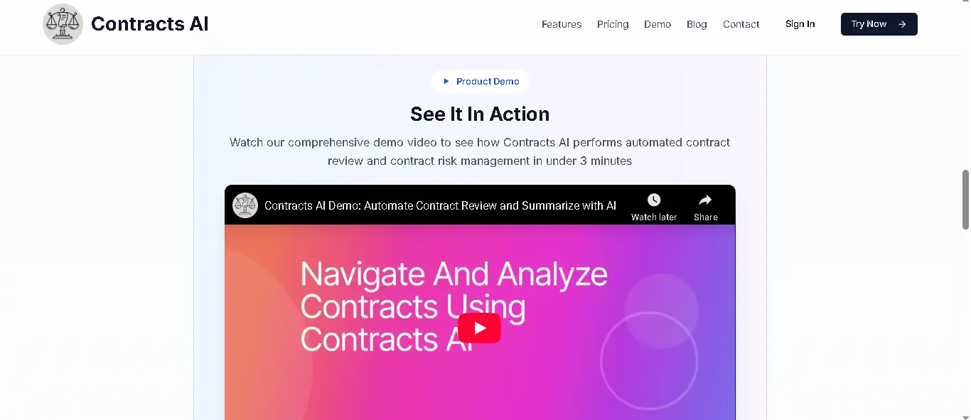 Screenshot 5 of Contracts AI