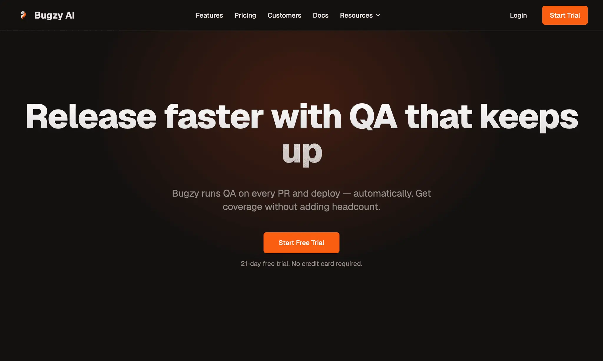 Screenshot 2 of Bugzy AI