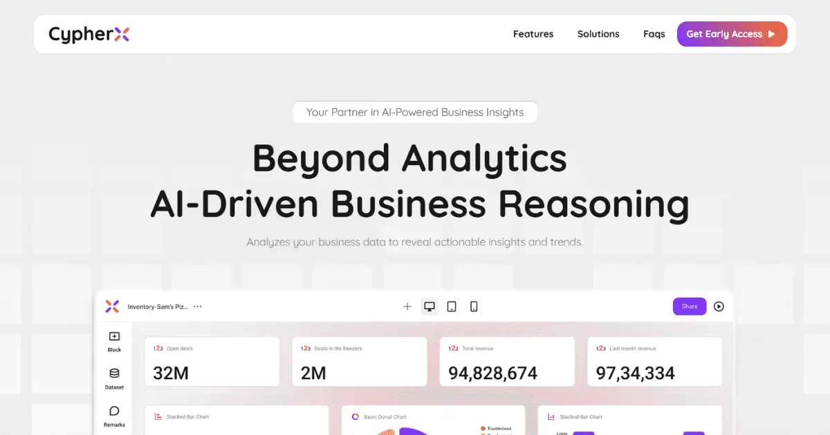 Screenshot 1 of CypherX
