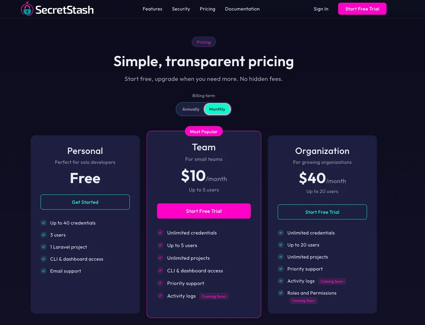 Screenshot 3 of SecretStash