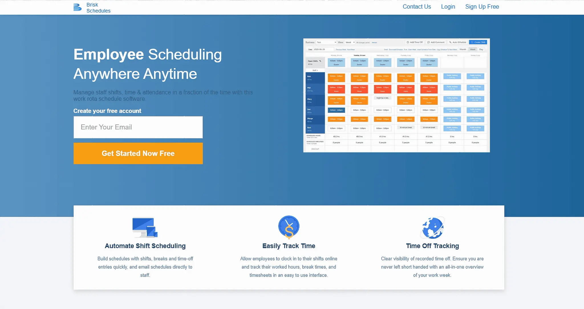 Screenshot 1 of Brisk Schedules