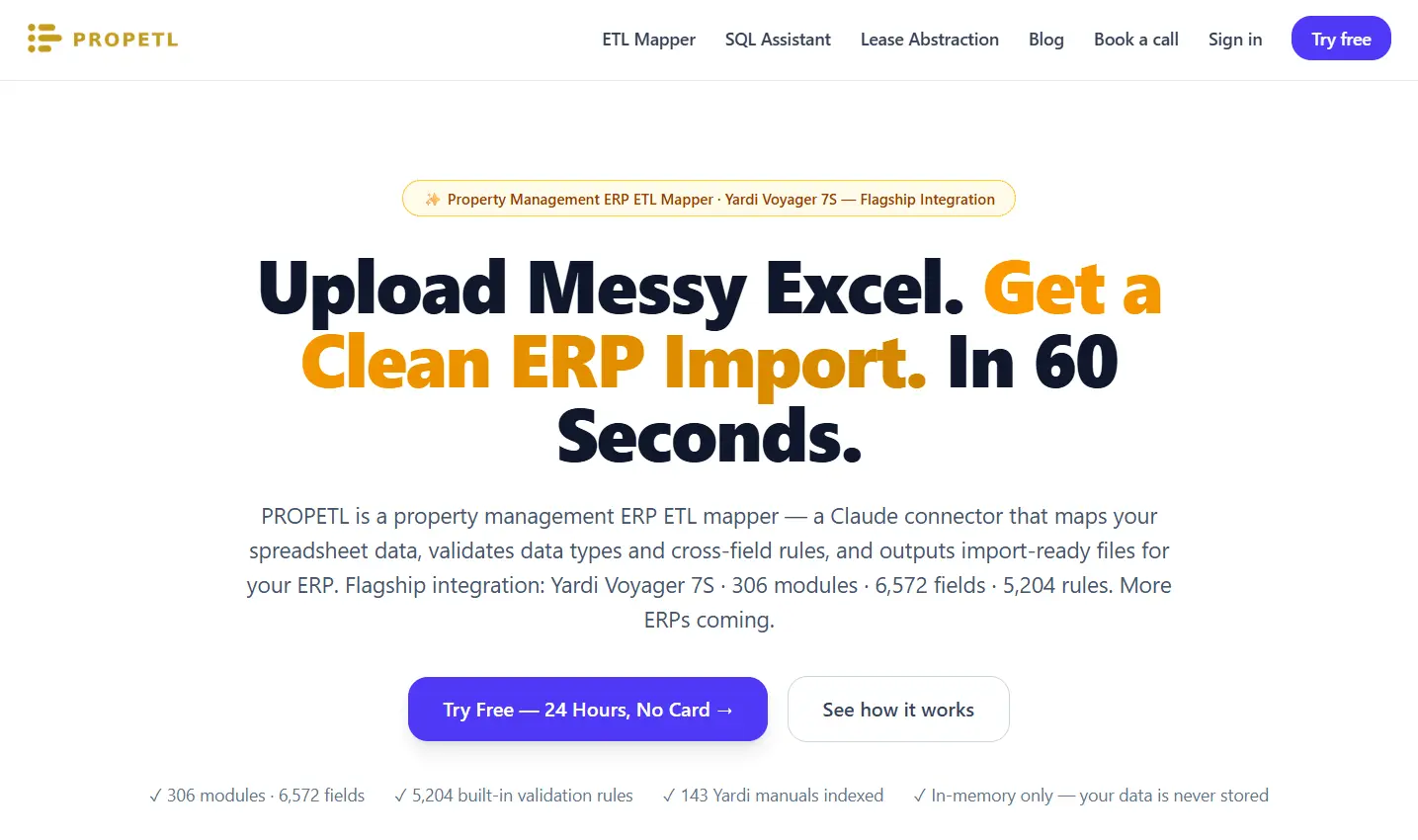Screenshot 1 of PropETL