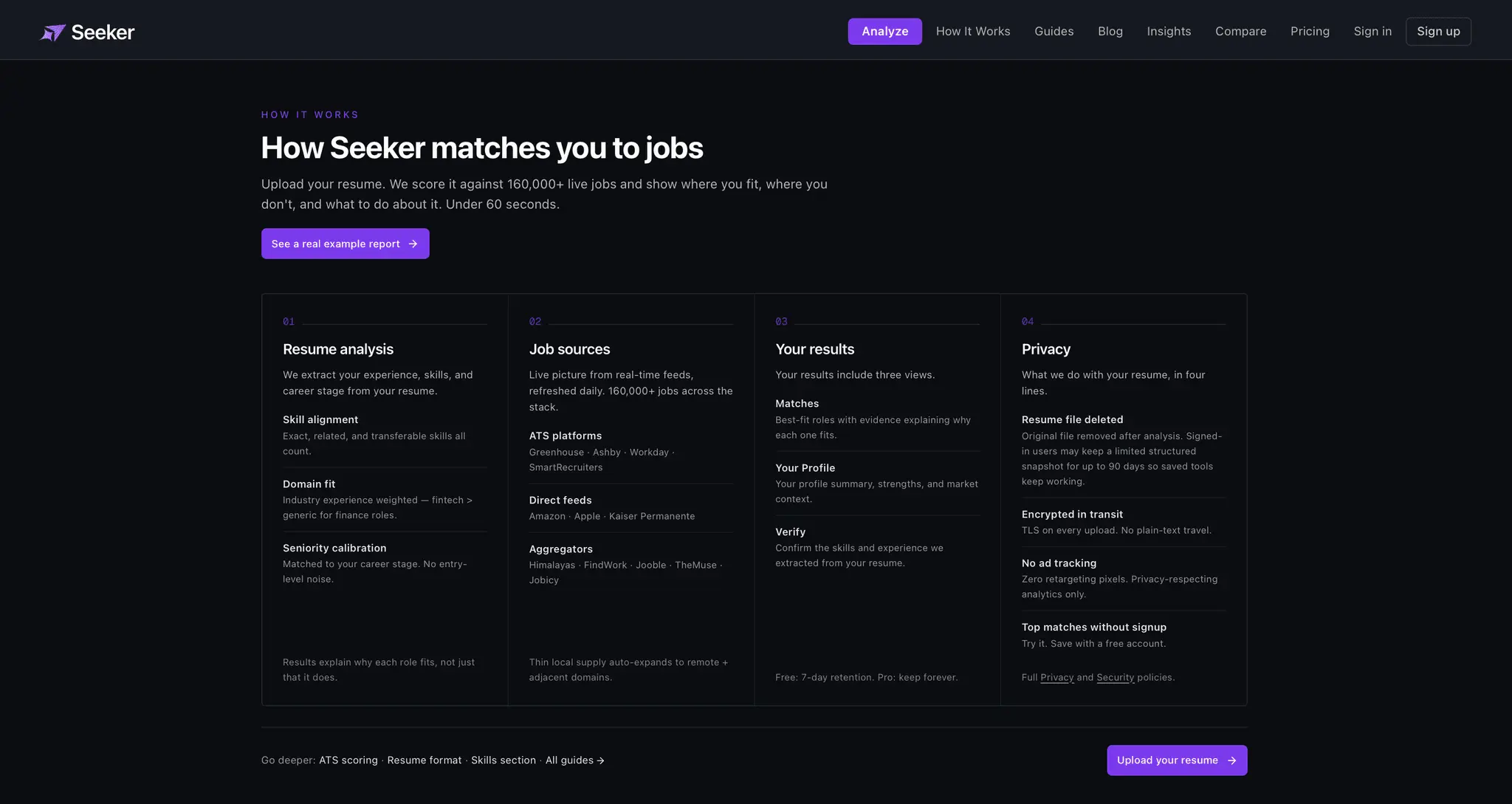 Screenshot 3 of Seeker | Career Routing Engine