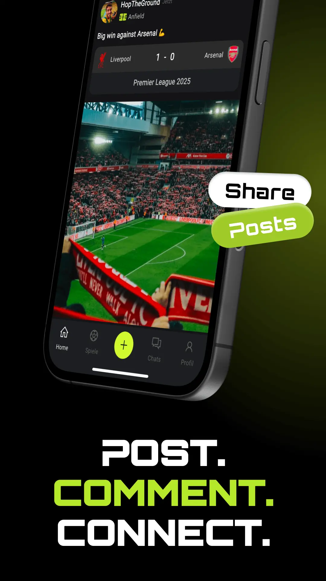 Screenshot 2 of Groppr: Share Football Moments