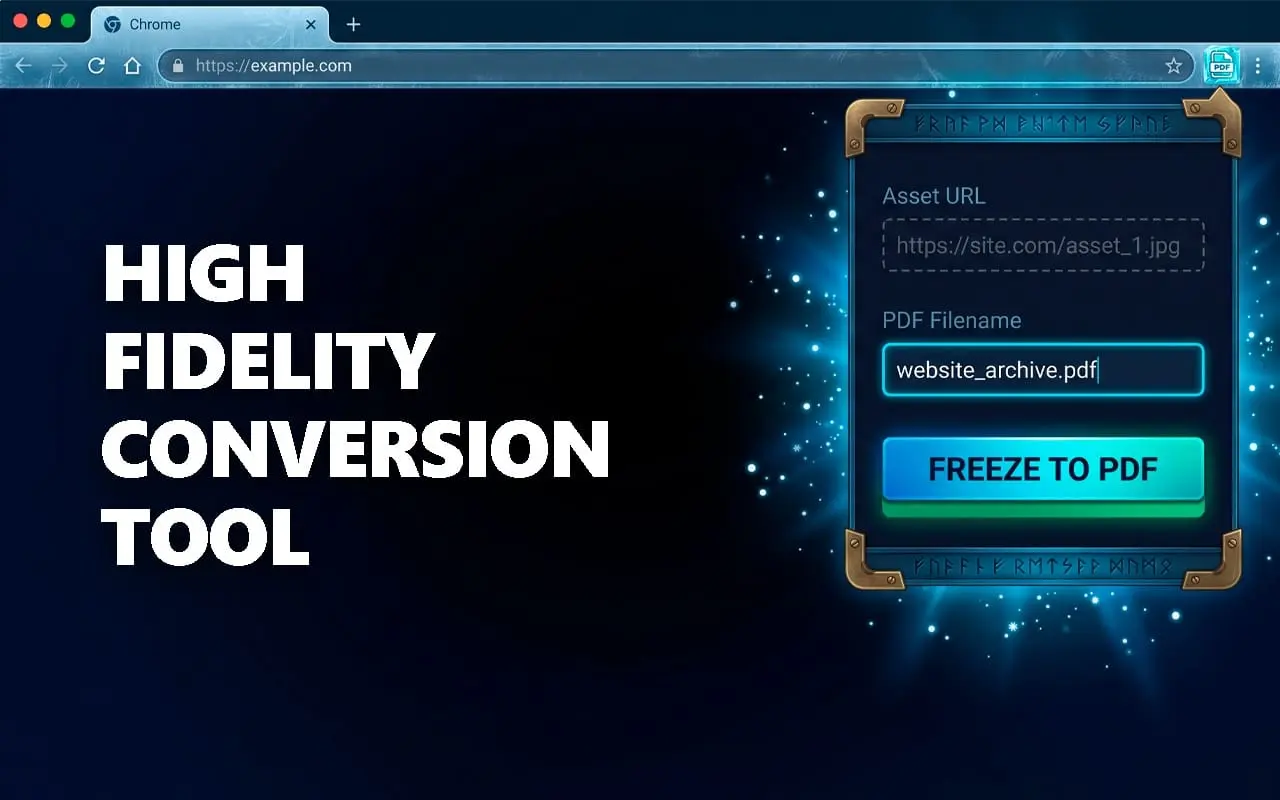 Screenshot 1 of Website to PDF
