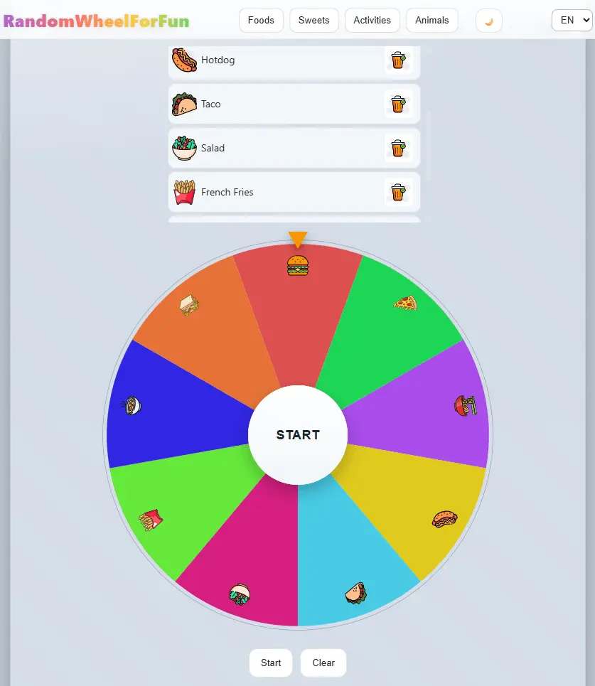 Screenshot 3 of Random Wheel For Fun