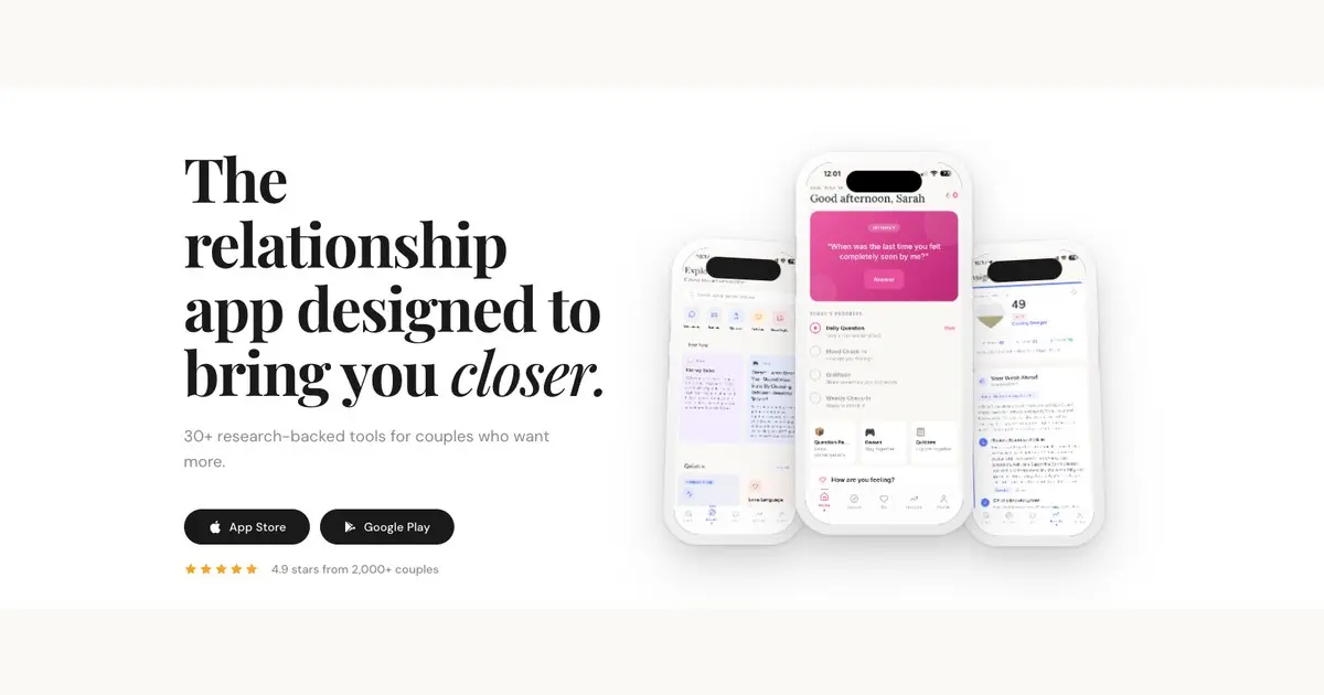 Screenshot 1 of Connected: The App for Couples