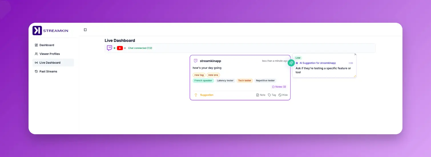 Screenshot 1 of Streamkin