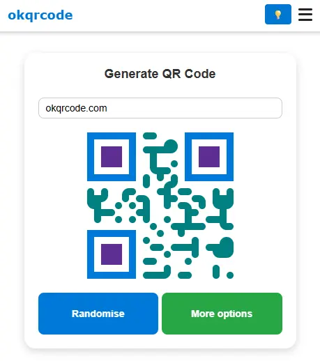 Screenshot 1 of OKQRCODE
