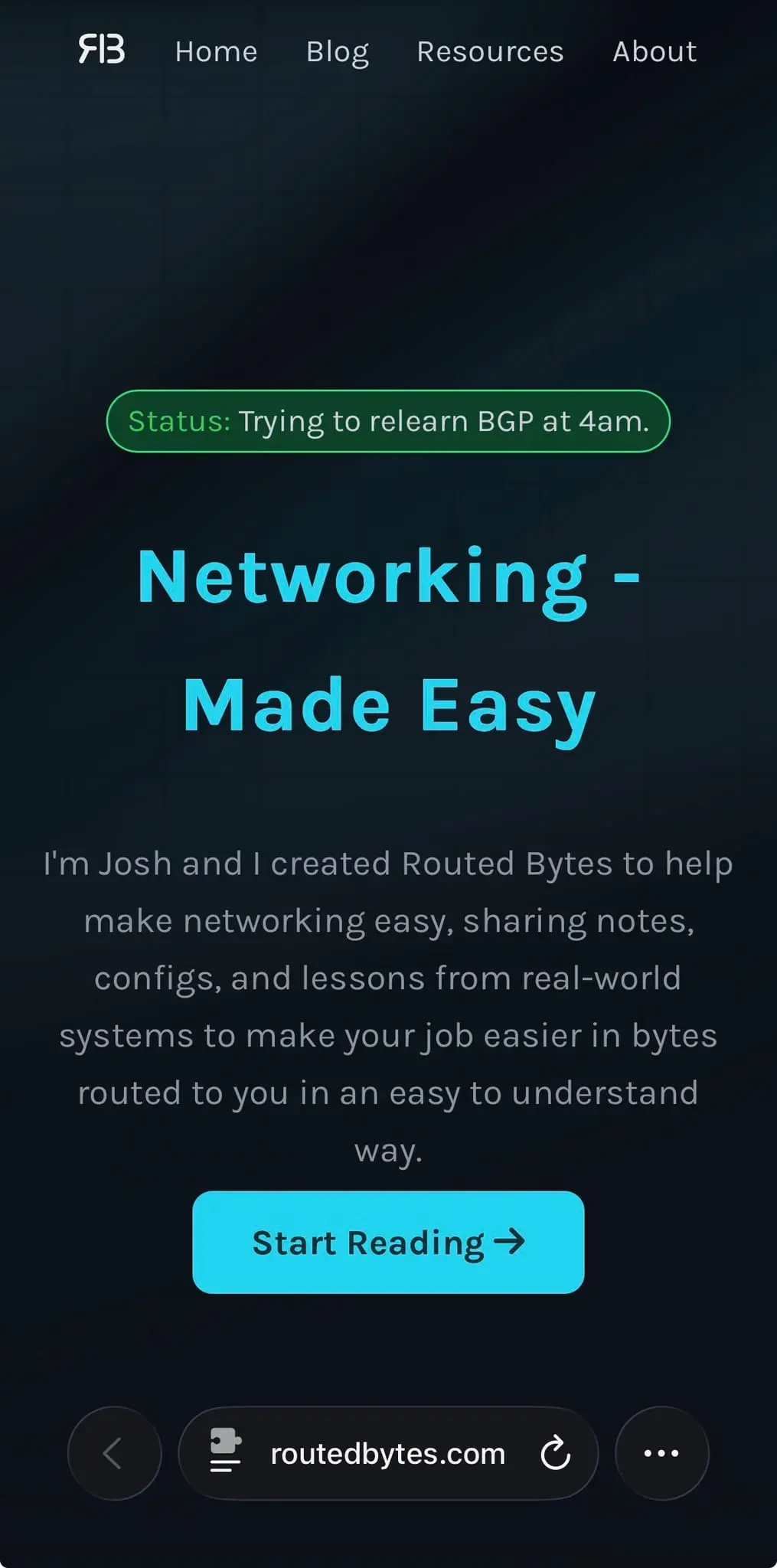 Screenshot 1 of Routed Bytes