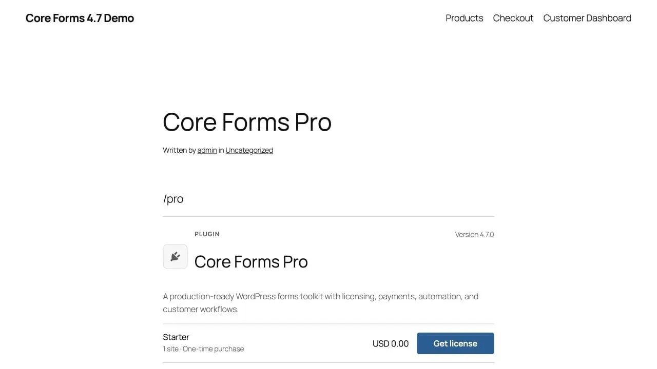 Screenshot 3 of Core Forms