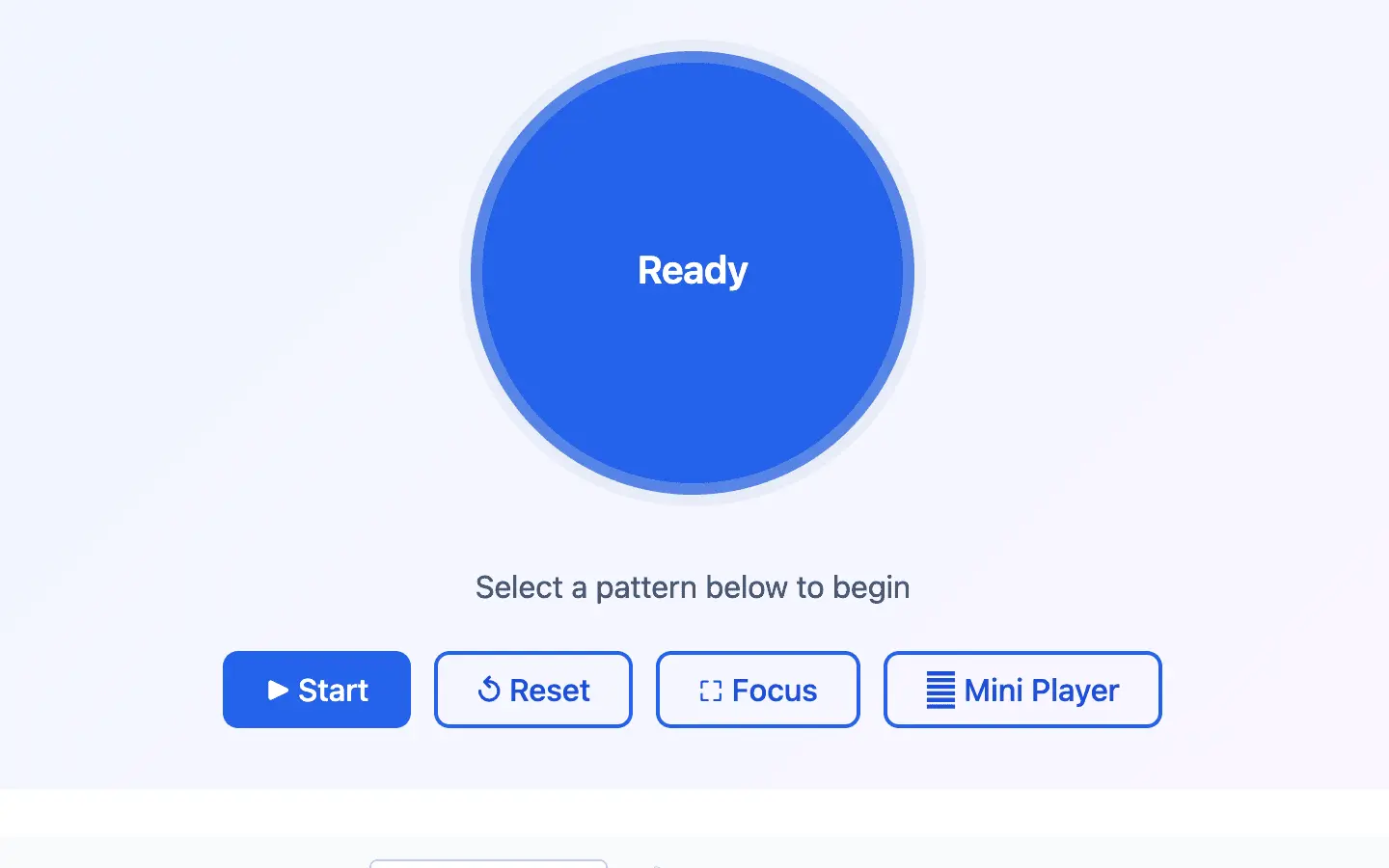 Screenshot 1 of Breathing Timer by InnoviCat