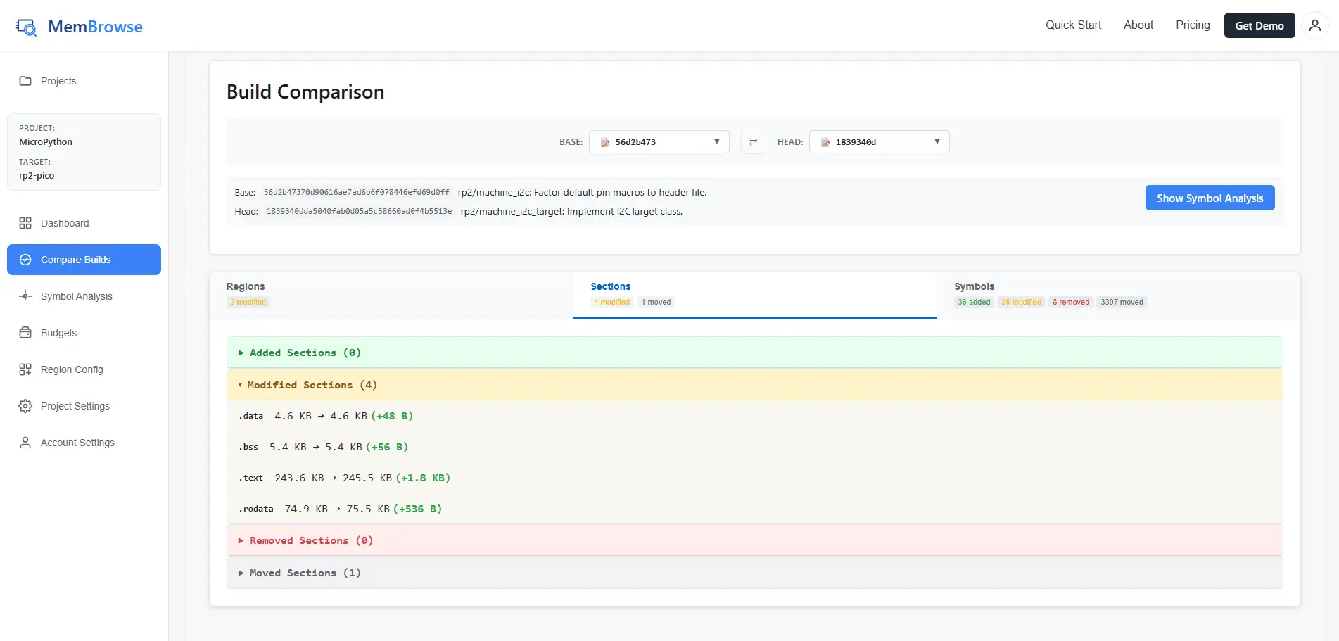 Screenshot 3 of MemBrowse