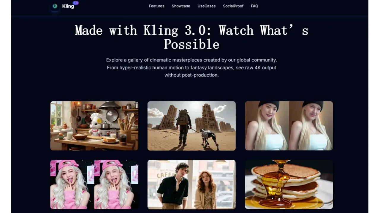 Screenshot 3 of Kling 3.0 AI Video Generator