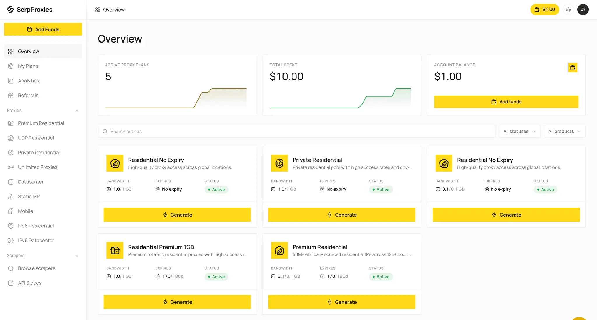 Screenshot 5 of SerpProxies
