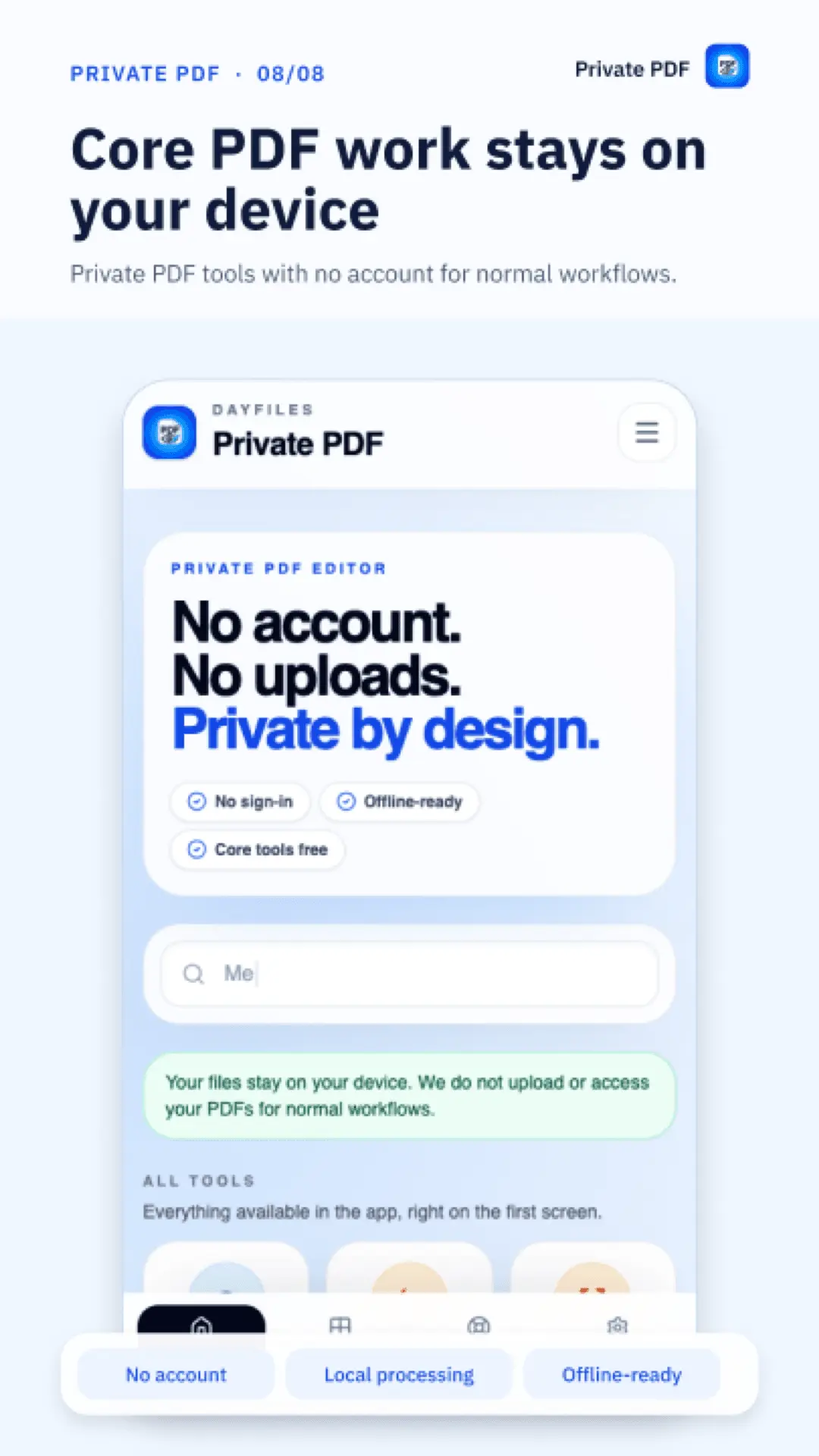 Screenshot 4 of DayFiles Private PDF Editor