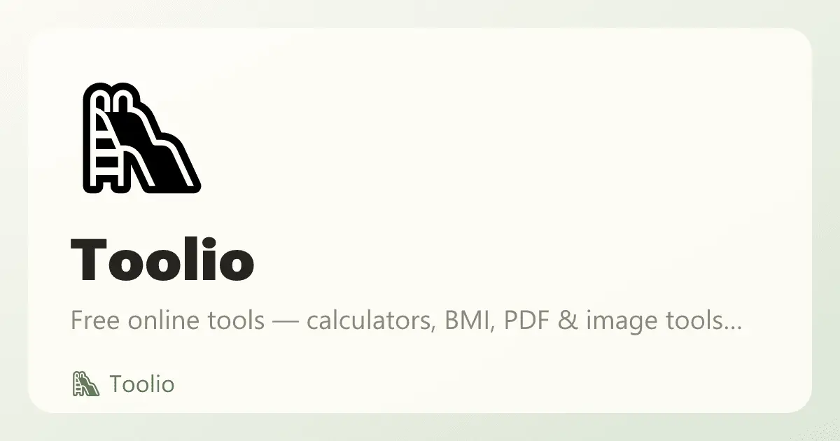 Screenshot 1 of Toolio by Pong Studio