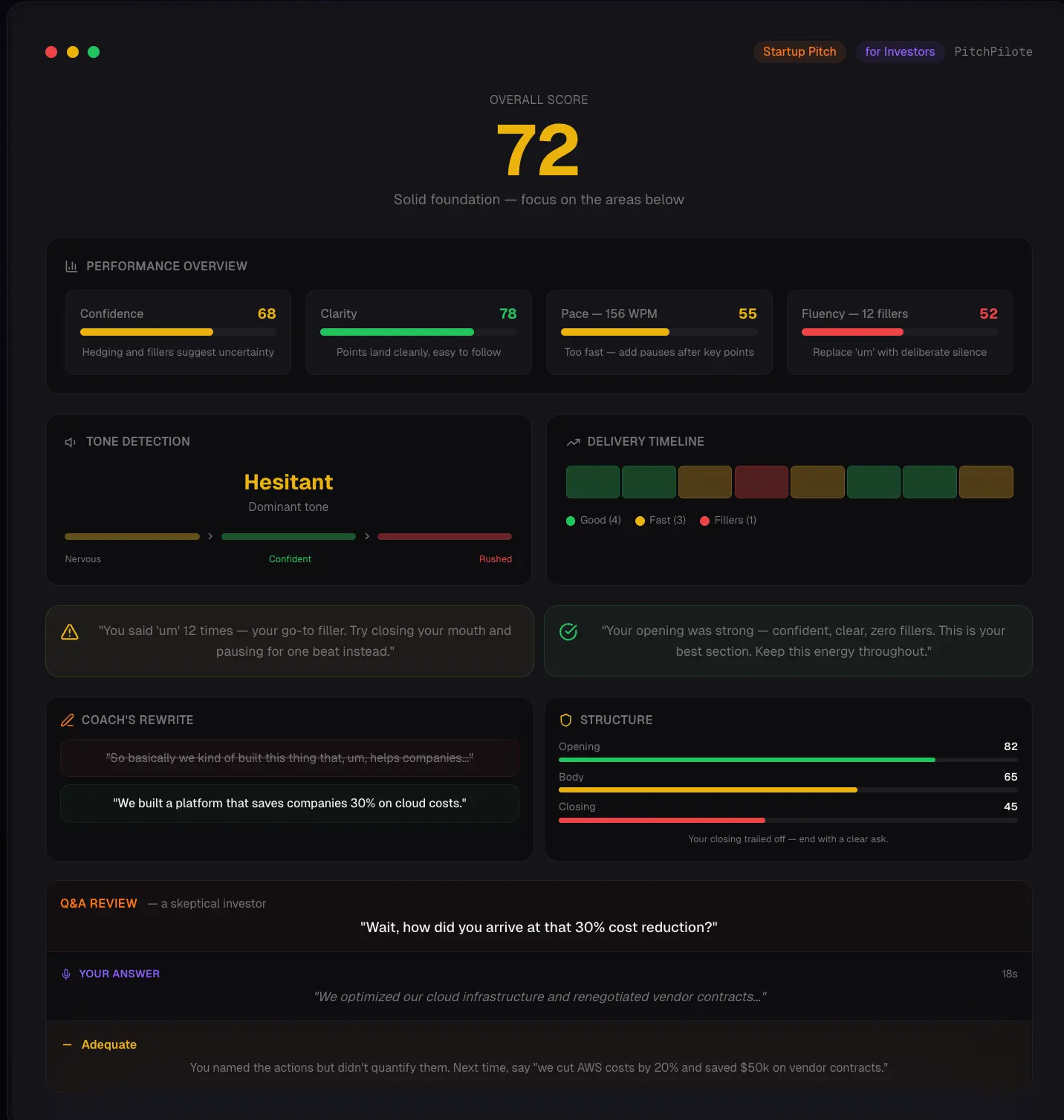 Screenshot 2 of PitchPilote