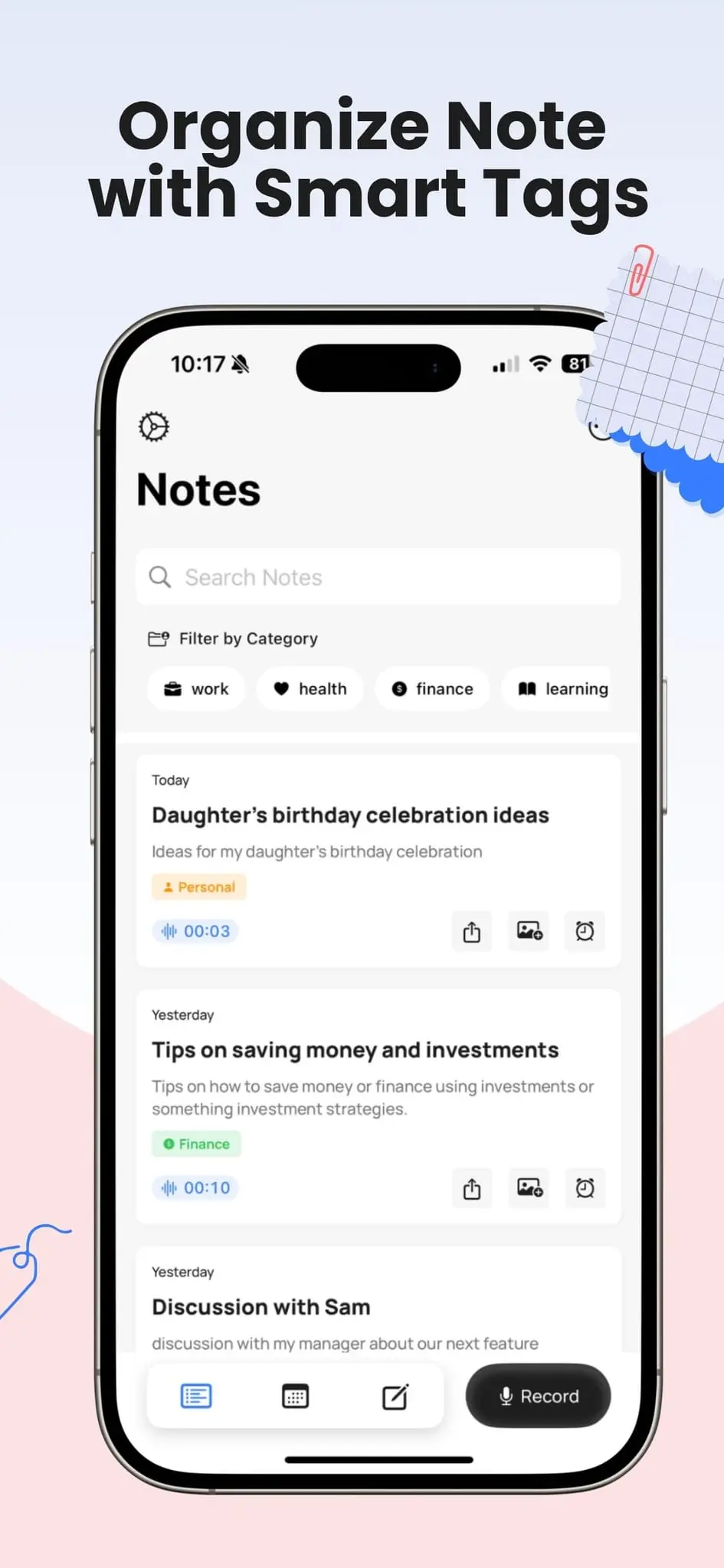 Screenshot 1 of Voicely