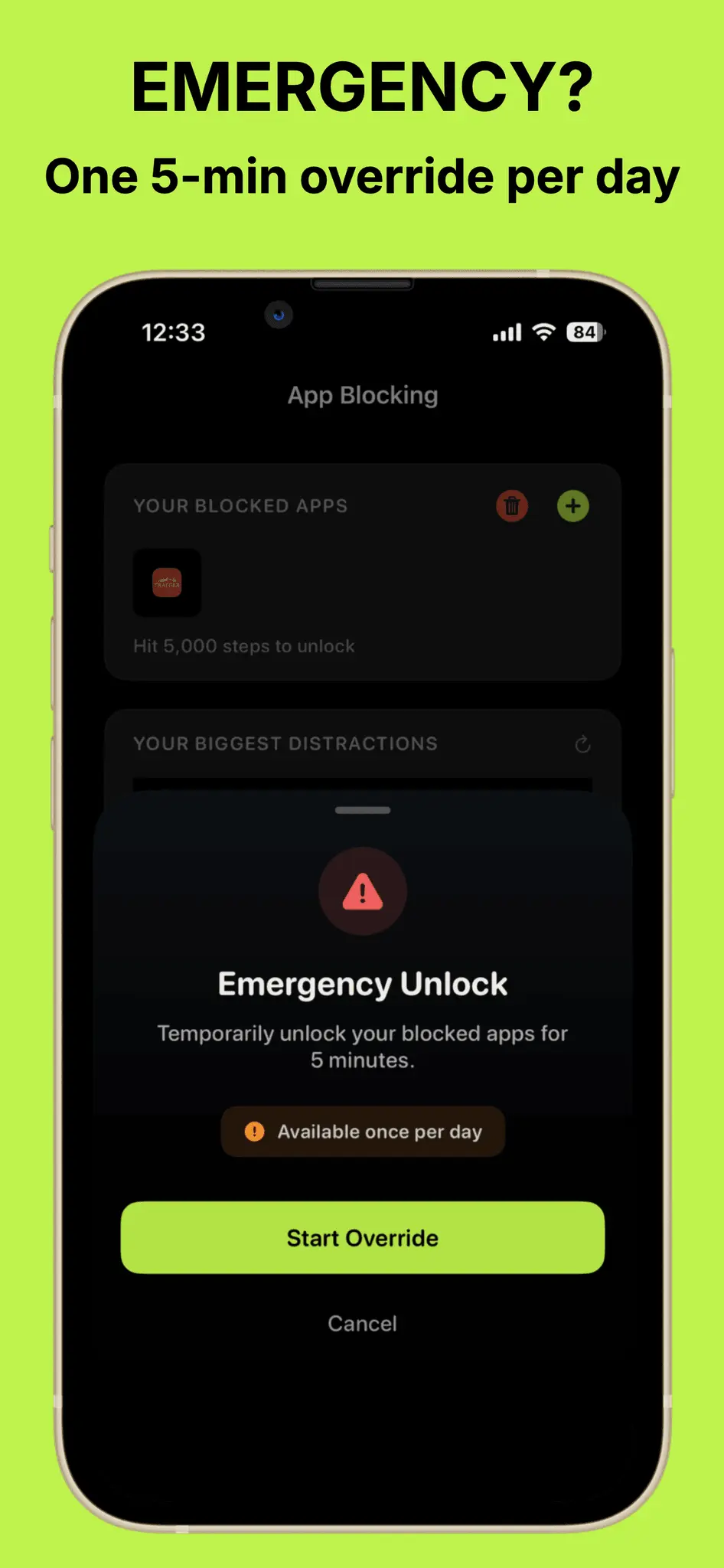 Screenshot 4 of brb: Walk to Unlock Apps