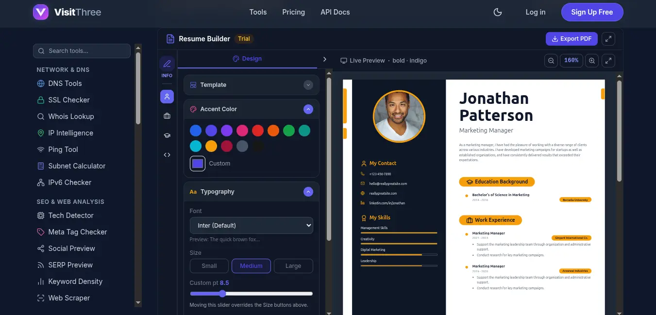 Screenshot 2 of VisitThree