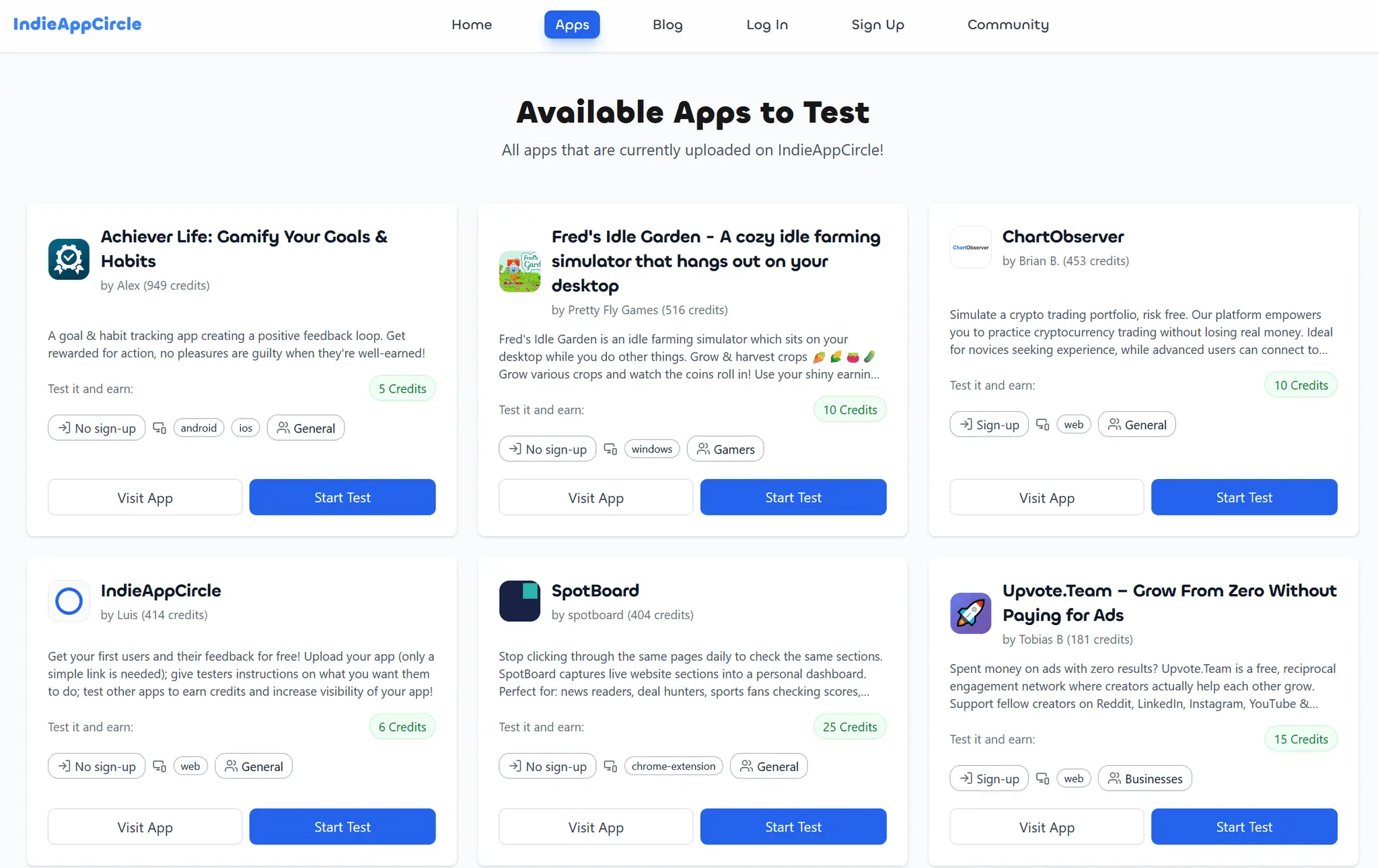 Screenshot 2 of IndieAppCircle