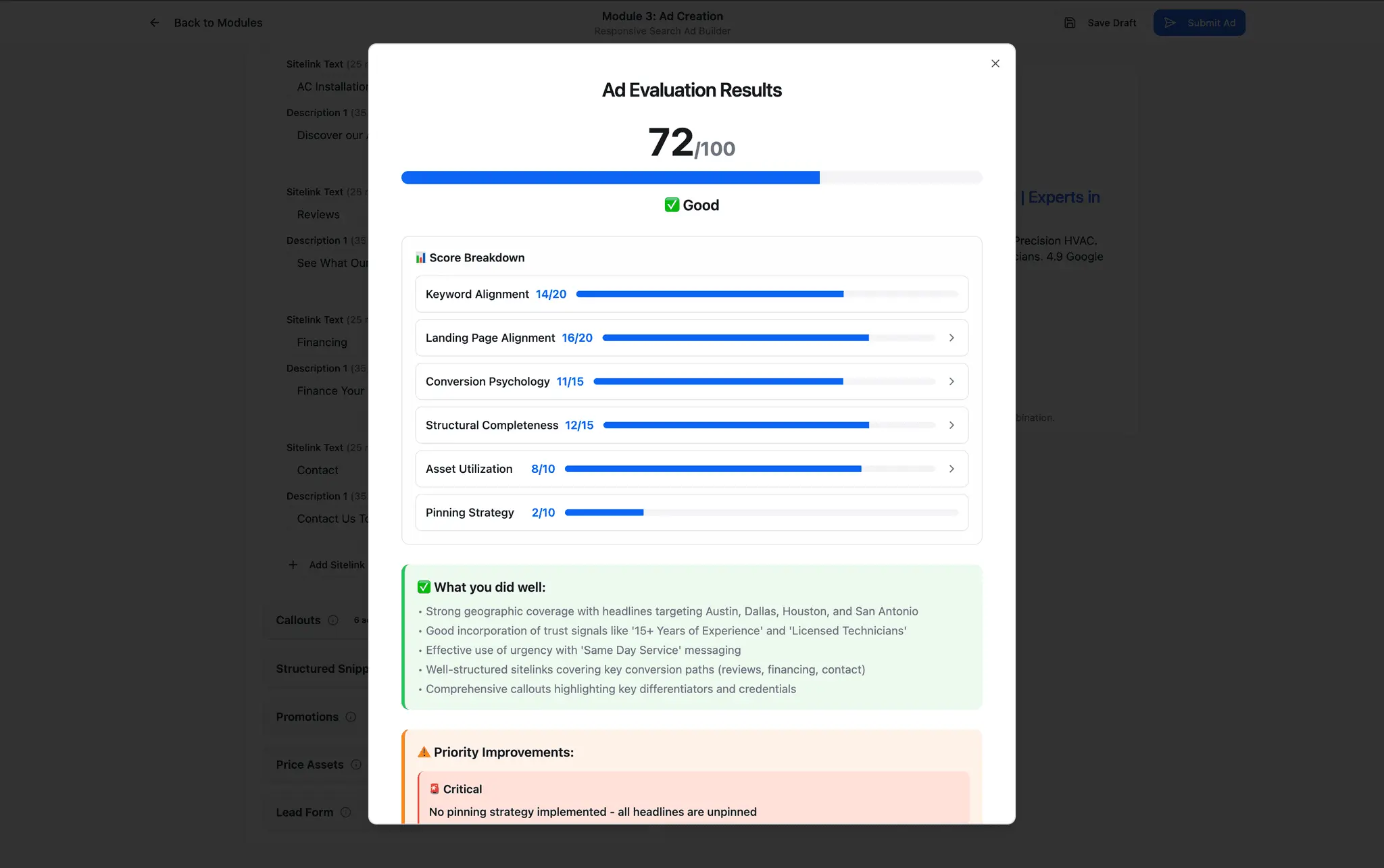 Screenshot 1 of AdSafe Lab