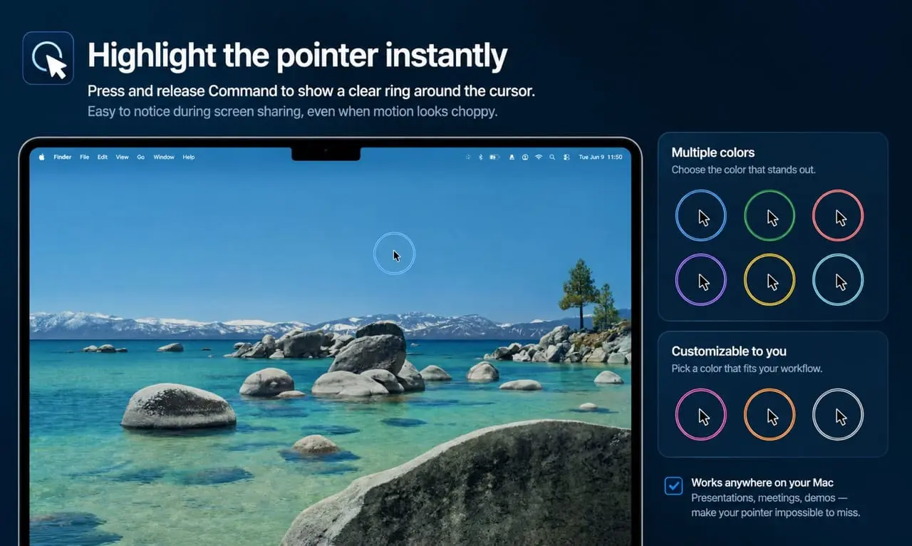 Screenshot 2 of Pointer Cue