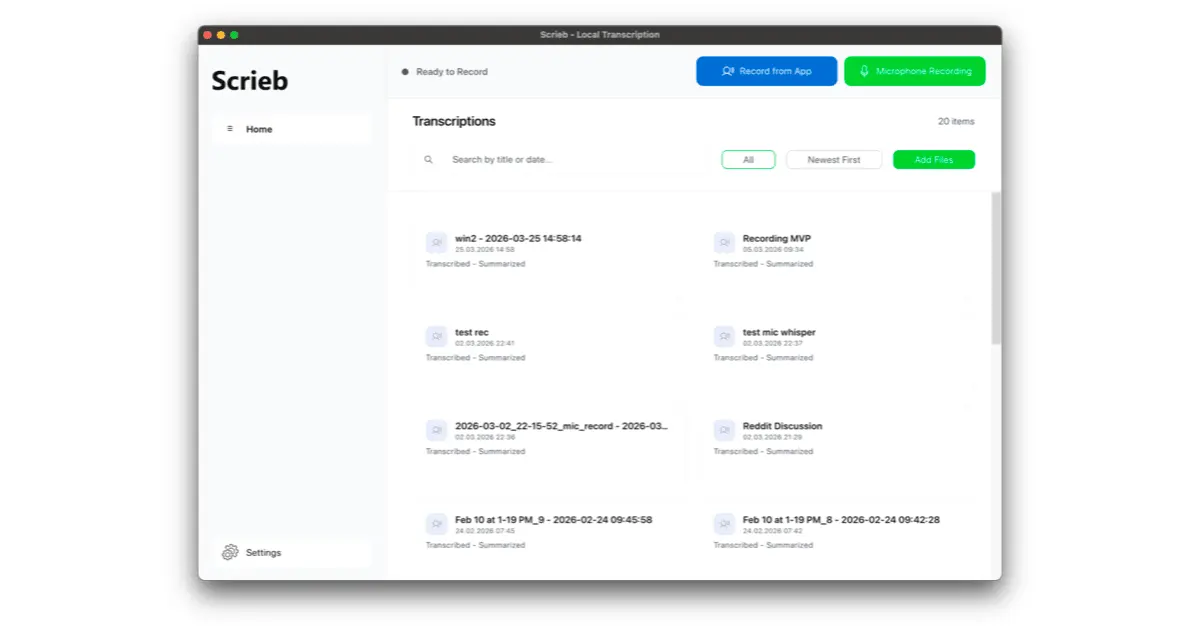 Screenshot 1 of Scrieb