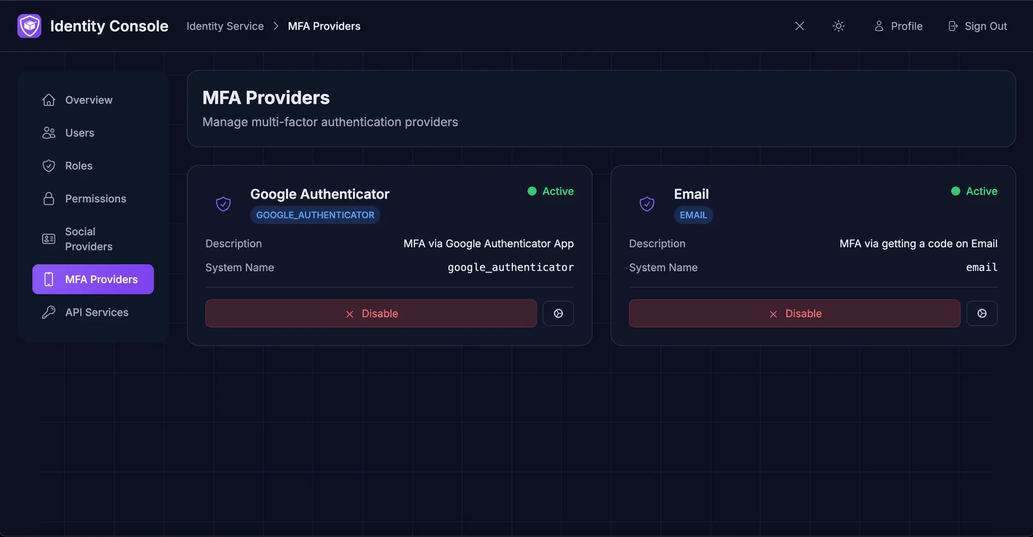 Screenshot 7 of EcomShape Identity — User Management