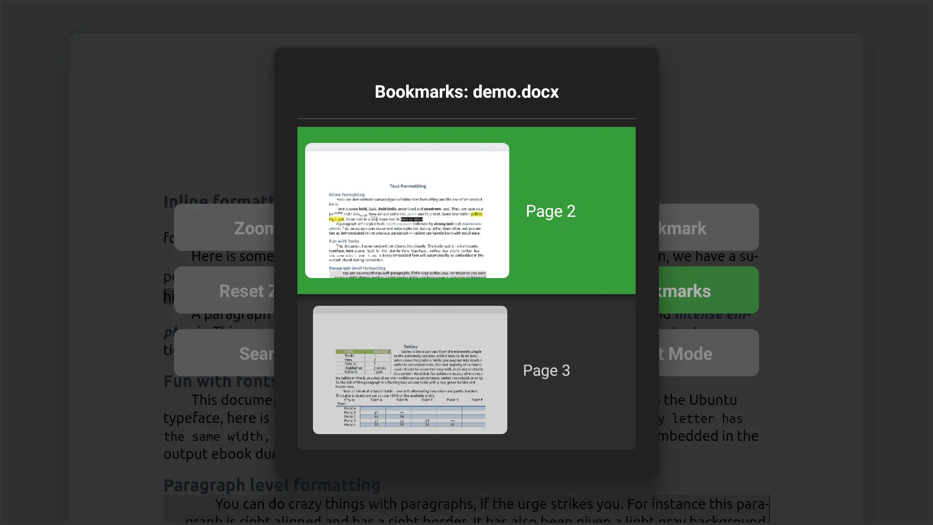 Screenshot 4 of TV DocX Viewer