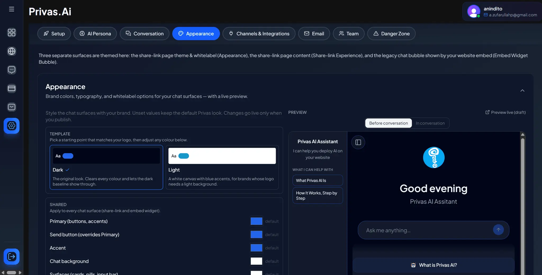 Screenshot 6 of Privas AI