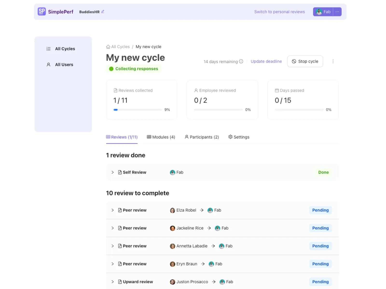 Screenshot 1 of SimplePerf