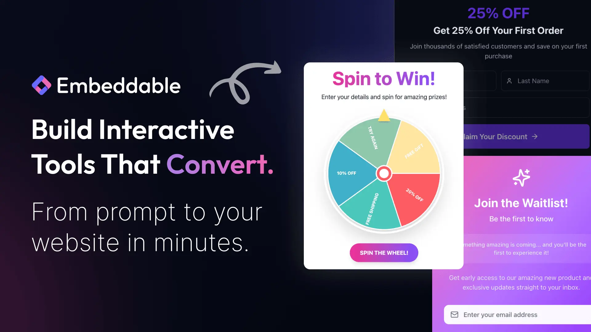 Screenshot 1 of Embeddable