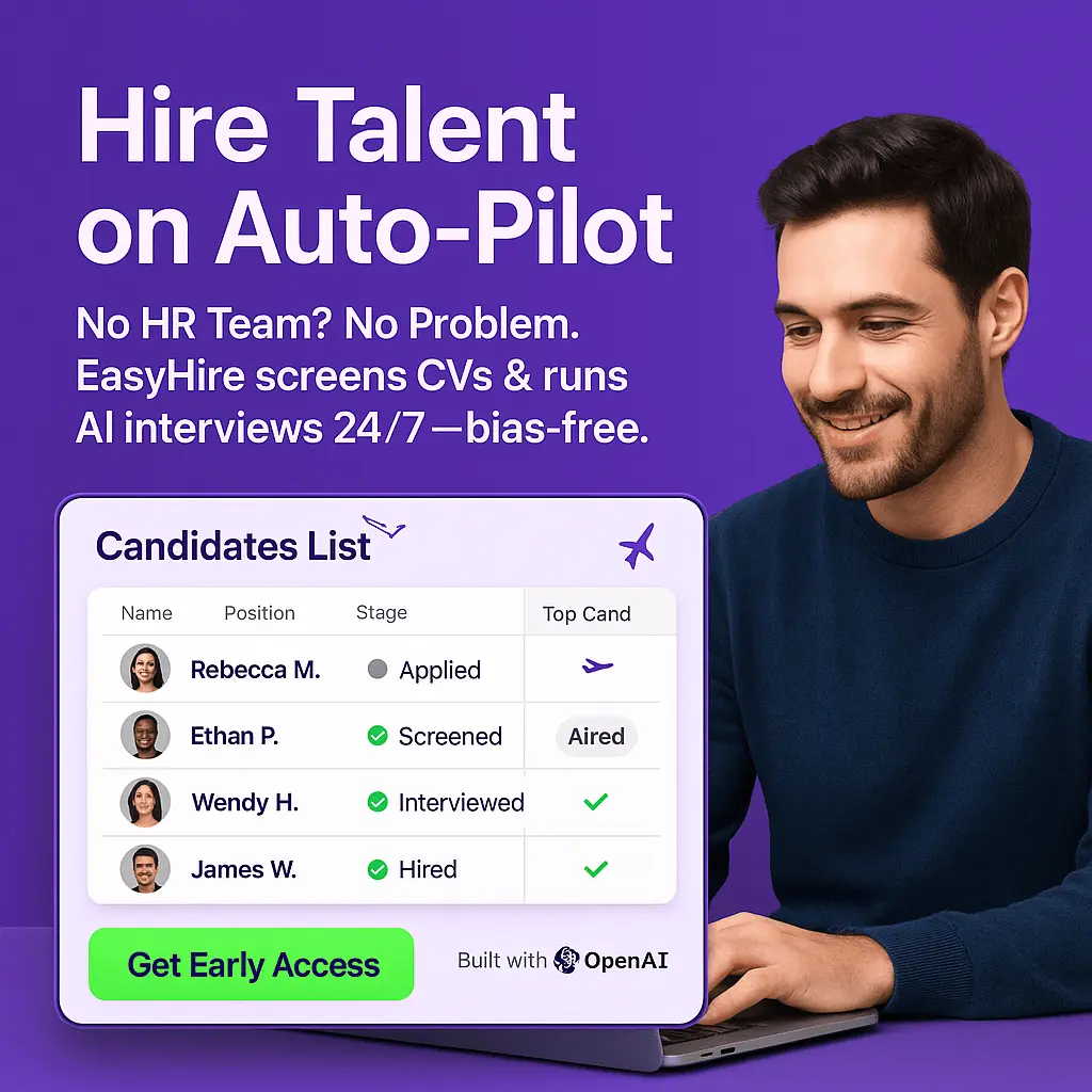 Screenshot 3 of EasyHire - AI-Powered Recruitment Platfo