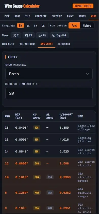 Screenshot 3 of Trade Tools