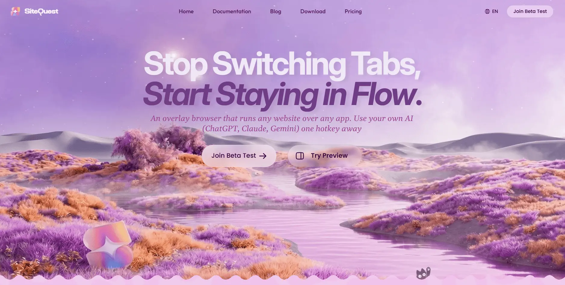 Screenshot 1 of SiteQuest