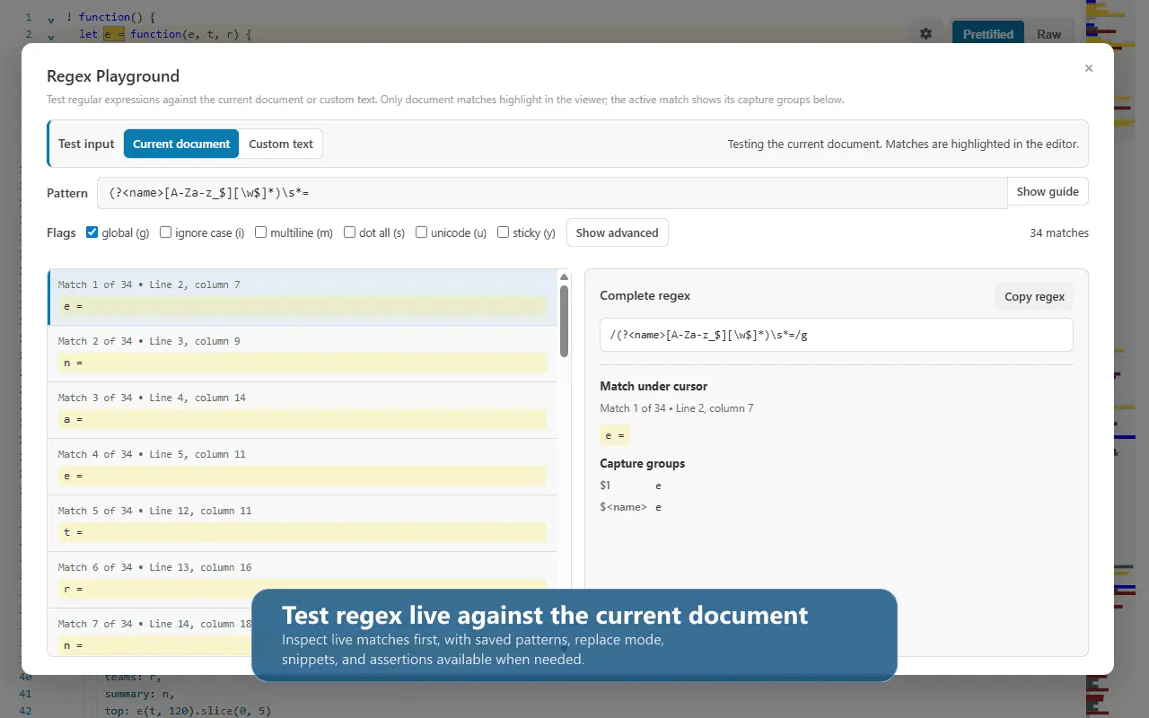 Screenshot 8 of CodePrettify