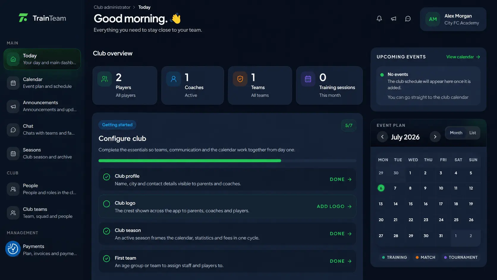 Screenshot 1 of TrainTeam