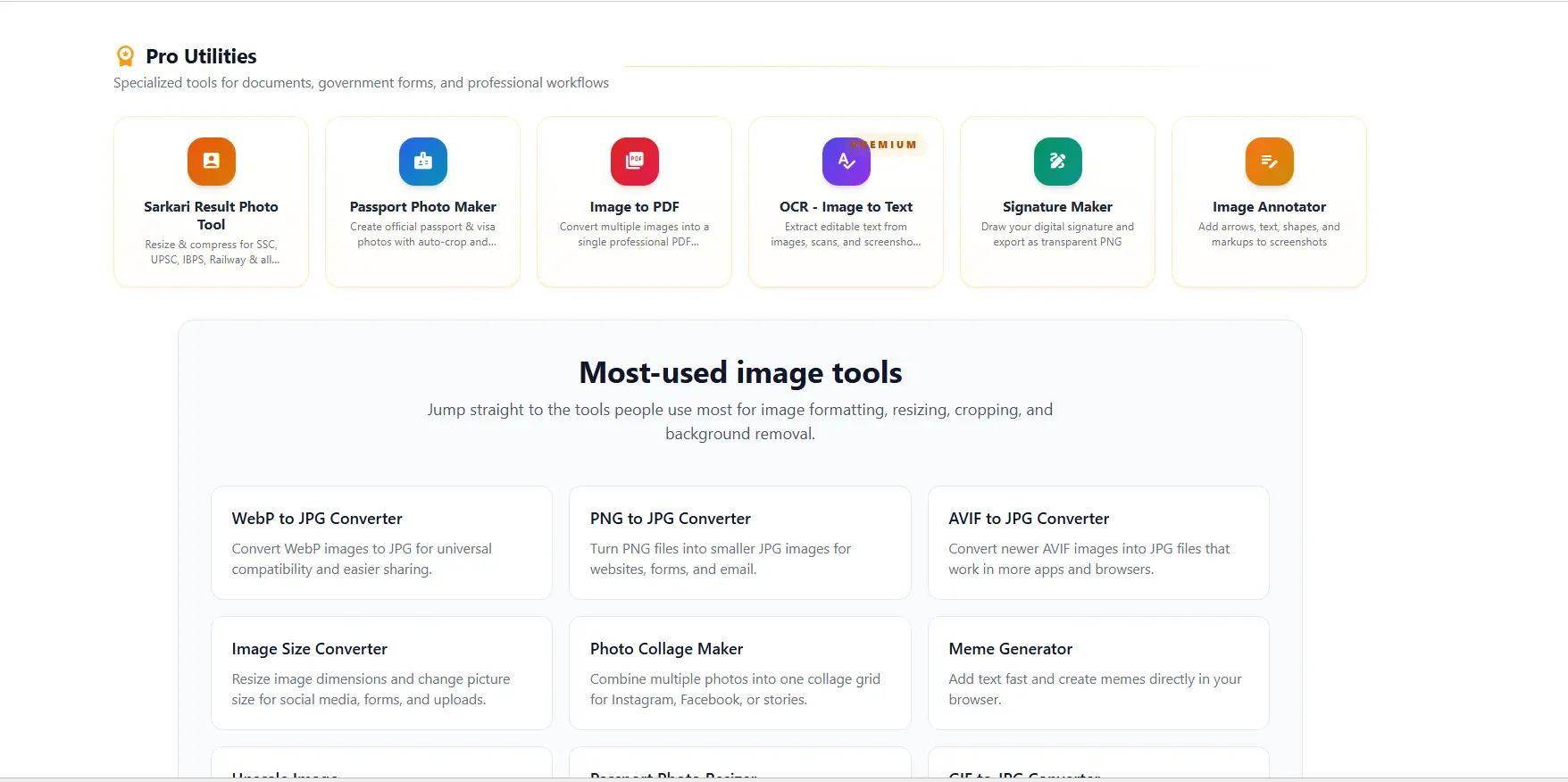 Screenshot 3 of Browser Image Tools