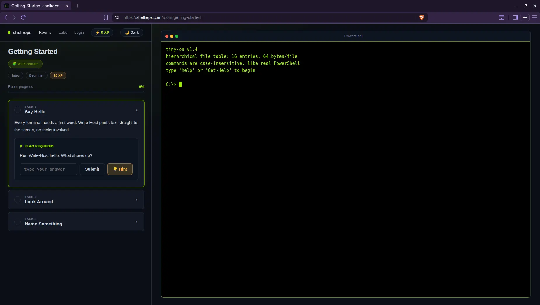 Screenshot 2 of ShellReps