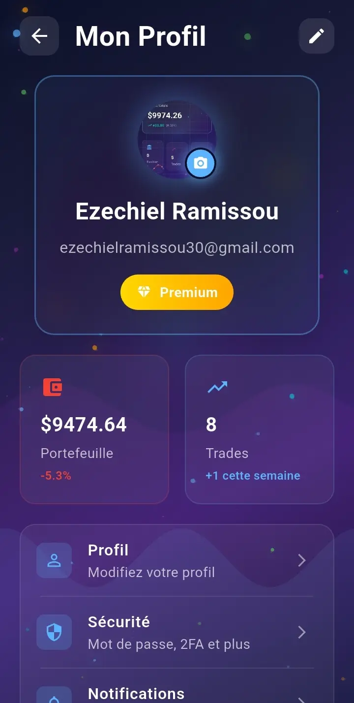 Screenshot 4 of RWAMS Traders - Simulateur de Trading