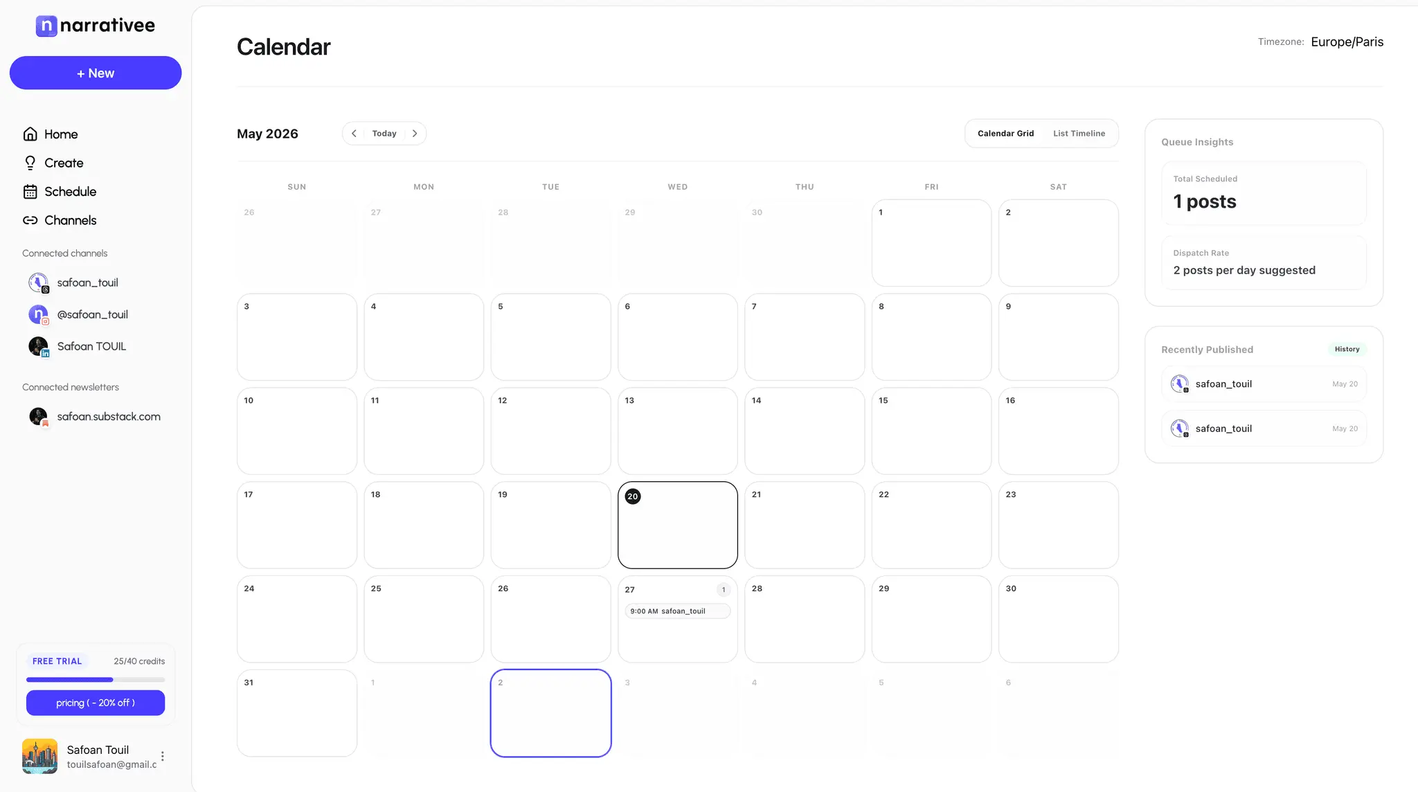 Screenshot 3 of Narrativee