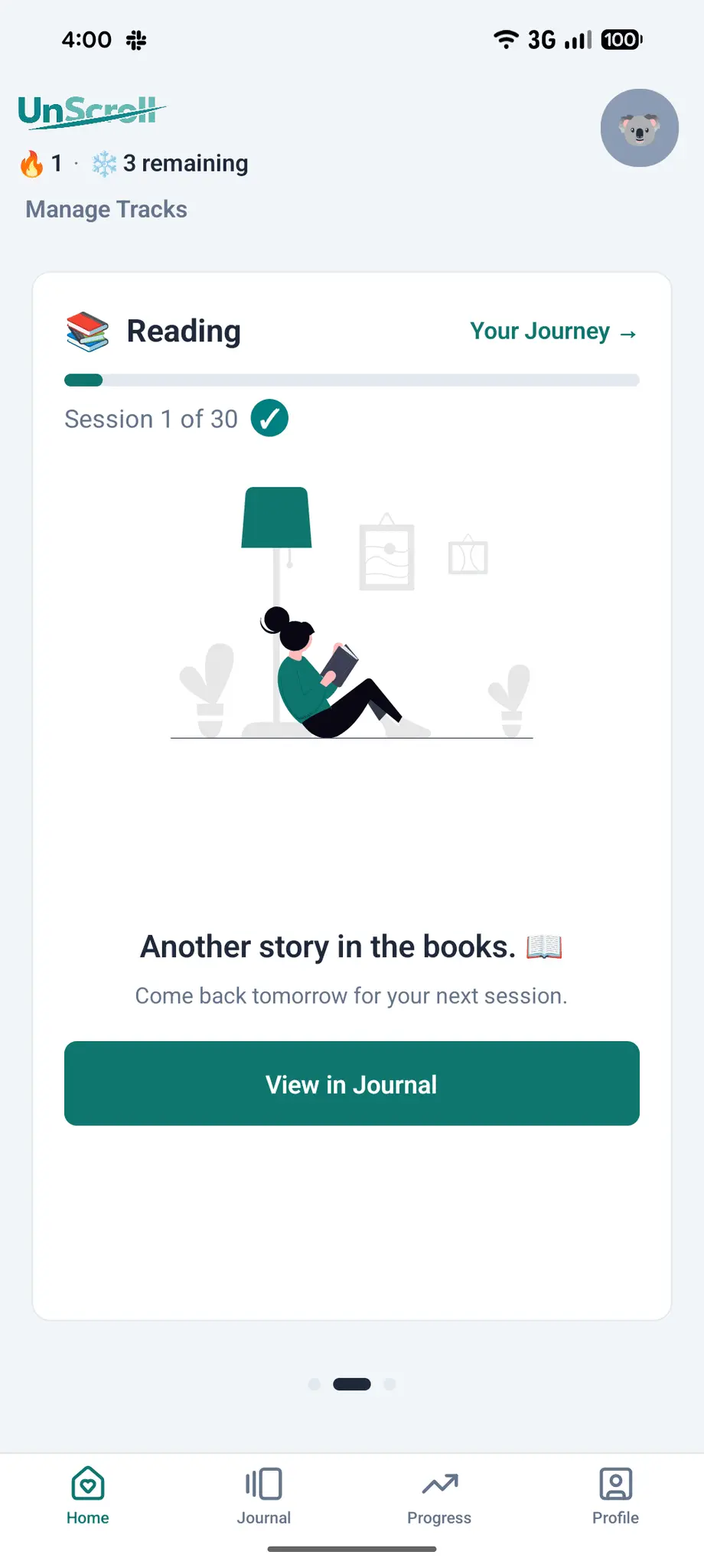 Screenshot 2 of Unskroll